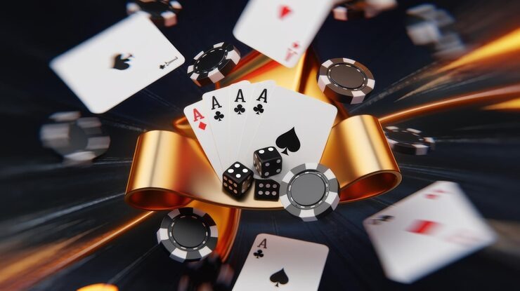 Mobile app dashboard showing live casino tables and football markets